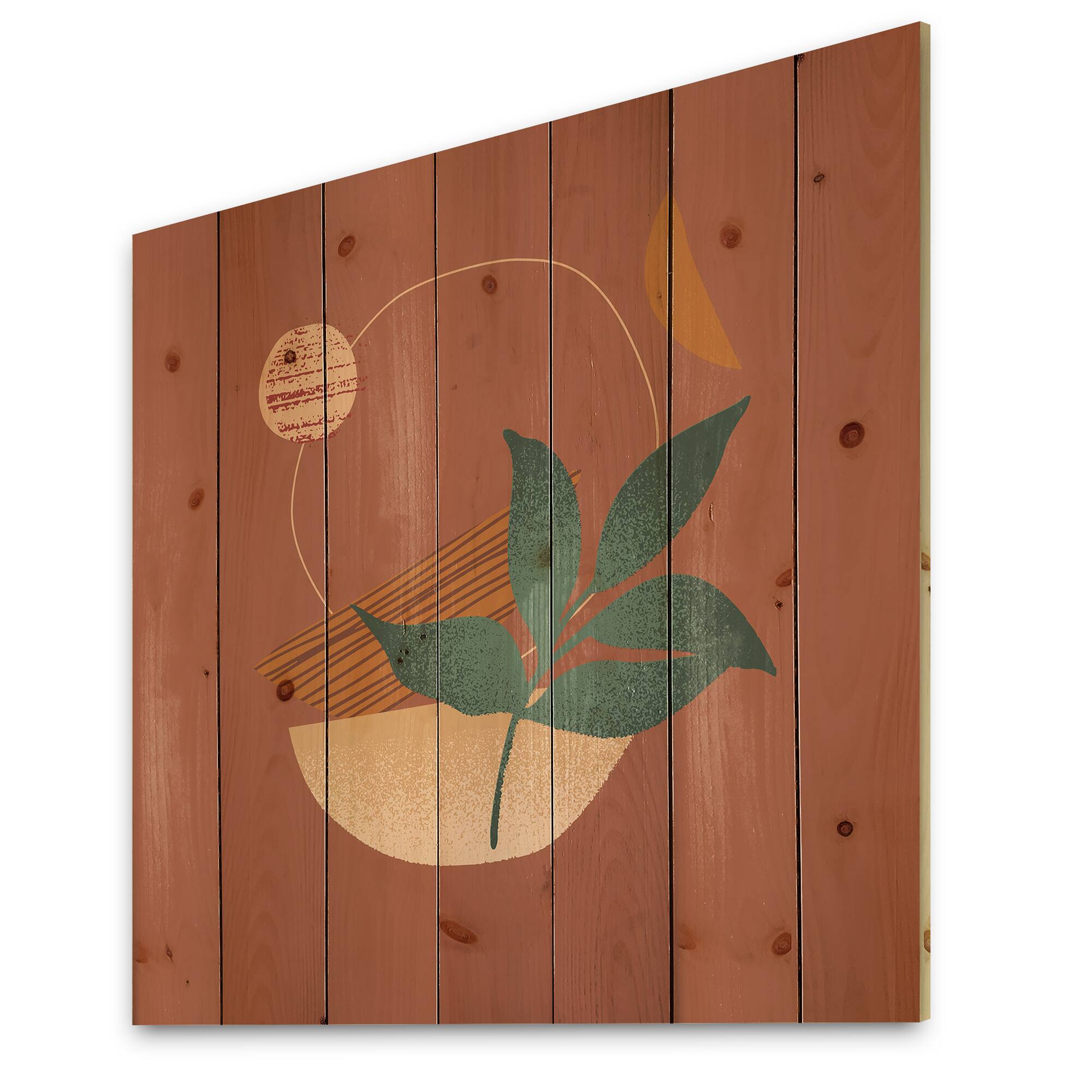 Designart - Tropical Leaf Silhouettes and Shapes III
